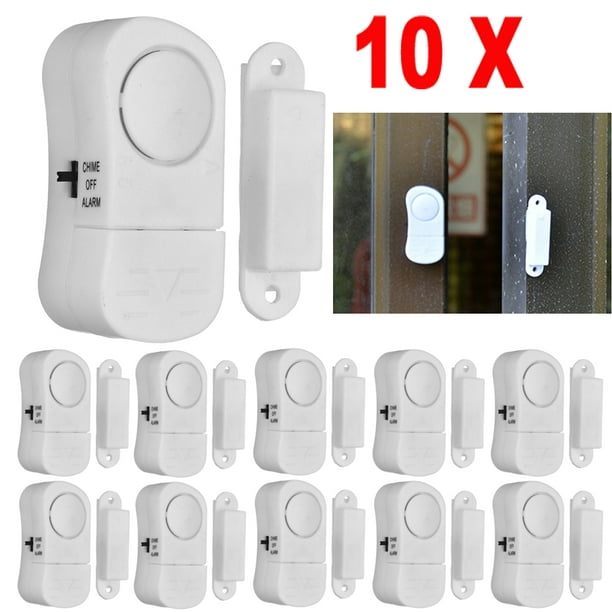 Wireless Window/Door Entry Security Burglar Alarm Chime Doorbell Magnetic Sensor 